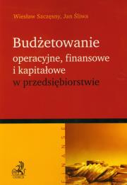 Okładka książki Budżetowanie operacyjne finansowe i kapitałowe w przedsiębiorstwie