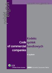 Okładka książki Code of Commercial Companies Kodeks spółek handlowych