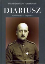 Okładka książki Diariusz t. 1, cz. 2, 1 września 1915 - 4 lutego 1916