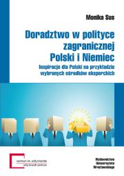 Okładka książki Doradztwo w polityce zagranicznej Polski i Niemiec