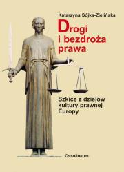 Drogi i bezdroża prawa. Autor: Sójka-Zielińska Katarzyna. Dadada.pl Okładka książki Drogi i bezdroża prawa