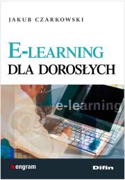 Okładka książki E-learning dla dorosłych