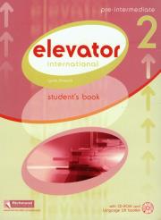 Elevator international pre-intermediate 2 + CD. Autor: Edwards Lynda. Dadada.pl Okładka książki Elevator international pre-intermediate 2 + CD