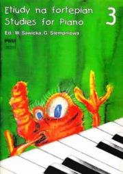 Okładka książki Etiudy na fortepian 3
