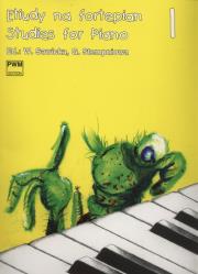 Okładka książki Etiudy na fortepian z. 1