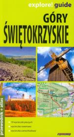 Okładka książki Explore!guide Góry Świętokrzyskie przewodnik+atlas