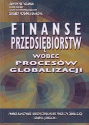 Opakowanie Finanse przedsiębiorstw wobec procesów globalizacji