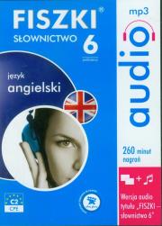 FISZKI audio Język angielski Słownictwo 6. Autor:   Praca zbiorowa. Dadada.pl Okładka książki FISZKI audio Język angielski Słownictwo 6