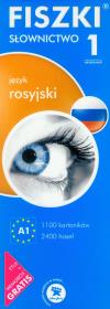 FISZKI język rosyjski Słownictwo 1 poziom podstawowy. Wydawca: Cztery Głowy. Dadada.pl Opakowanie FISZKI język rosyjski Słownictwo 1 poziom podstawowy