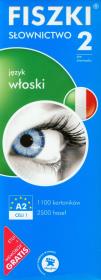 FISZKI Język włoski Słownictwo 2. Wydawca: Cztery Głowy. Dadada.pl Opakowanie FISZKI Język włoski Słownictwo 2