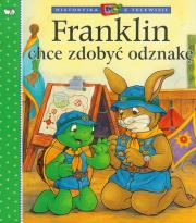 Okładka książki Franklin chce zdobyć odznakę