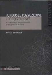 Okładka książki Fundusze pożyczkowe i poręczeniowe