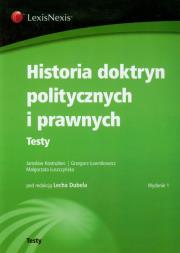 Historia doktryn politycznych i prawnych. Autor: Kostrubiec Jarosław, Ławnikowicz Grzegorz, Łuszczyńska Małgorzata. Dadada.pl Okładka książki Historia doktryn politycznych i prawnych