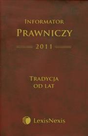 Opakowanie Informator Prawniczy 2011 Tradycja od lat B6 bordowy