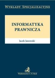 Okładka książki Informatyka prawnicza