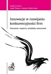 Okładka książki Innowacje w rozwijaniu konkurencyjności firm