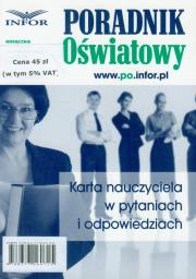 Karta Nauczyciela w pytaniach w pytaniach i odpowiedziach. Autor: Magdalena Kasprzak. Dadada.pl Okładka książki Karta Nauczyciela w pytaniach w pytaniach i odpowiedziach