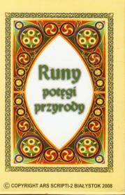 Karty. Runy potęgi przyrody. Wydawca: Ars Scripti - 2. Dadada.pl Opakowanie Karty. Runy potęgi przyrody