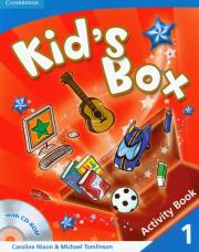 Kid's Box 1 Activity Book + CD. Wydawca: Cambridge University Press. Dadada.pl Opakowanie Kid's Box 1 Activity Book + CD