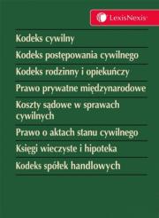 Opakowanie Kodeks cywilny Kodeks postępowania cywilnego Kodeks rodzinny i opiekuńczy Prawo prywatne międzynarodowe