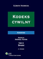 Kodeks cywilny Komentarz t.4. Autor: Niezbecka Elżbieta. Dadada.pl Okładka książki Kodeks cywilny Komentarz t.4
