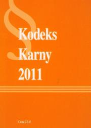 Okładka książki Kodeks Karny 2011