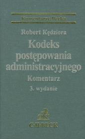 Okładka książki Kodeks postępowania administracyjnego Komentarz