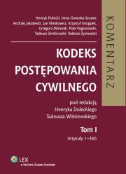 Opakowanie Kodeks postępowania cywilnego Komentarz t.1