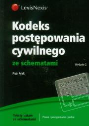 Kodeks postępowania cywilnego ze schematami. Autor: Rylski Piotr. Dadada.pl Okładka książki Kodeks postępowania cywilnego ze schematami