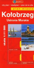 Okładka książki Kołobrzeg Plan miasta