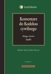 Okładka książki Komentarz do kodeksu cywilnego