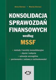 Okładka książki Konsolidacja sprawozdań finansowych według MSSF