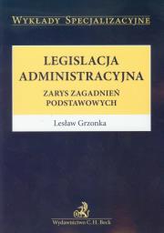 Okładka książki Legislacja administracyjna