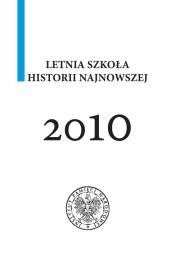 Opakowanie Letnia szkoła historii najnowszej 2010