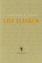 Okładka książki List Eliasza