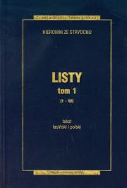 Listy tom 1. Autor: Hieronim ze Strydonu. Dadada.pl Okładka książki Listy tom 1