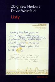 Okładka książki Listy - Zbigniew Herbert, David Weinfeld