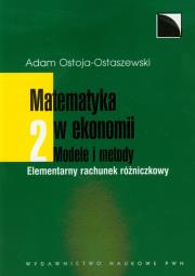 Okładka książki Matematyka w ekonomii Modele i metody tom 2
