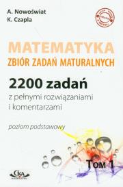 Okładka książki Matematyka Zbiór zadań maturalnych