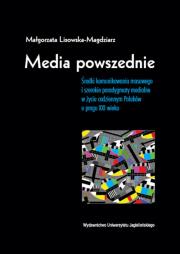 Okładka książki Media powszednie