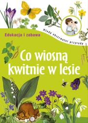 MOP Edukacja i zabawa - Co wiosną kwitnie w lesie. Autor: Głuch Grażyna. Dadada.pl Okładka książki MOP Edukacja i zabawa - Co wiosną kwitnie w lesie