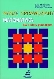 Okładka książki Nasze sprawdziany