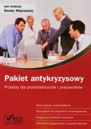 Pakiet antykryzysowy. Wydawca: C.H. Beck. Dadada.pl Opakowanie Pakiet antykryzysowy