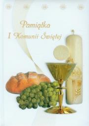 Okładka książki Pamiątka I Komunii św.- biała