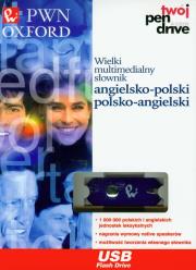 PenDrive Wielki multimedialny słownik angielsko-polski polsko-angielski. Wydawca: Wydawnictwo Naukowe PWN. Dadada.pl Opakowanie PenDrive Wielki multimedialny słownik angielsko-polski polsko-angielski