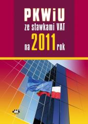 Opakowanie PKWiU ze stawkami VAT na 2011 rok