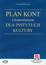 Okładka książki Plan kont z komentarzem dla instytucji kultury