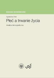 Płeć a trwanie życia Analiza demograficzna. Autor: Fihel Agnieszka. Dadada.pl Okładka książki Płeć a trwanie życia Analiza demograficzna