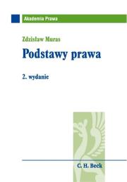 Okładka książki Podstawy prawa