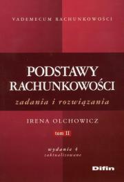 Okładka książki Podstawy rachunkowości zadania i rozwiązania t.2